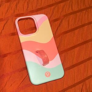 Loopy Case for iPhone 14 Pro Max - Pink, Orange, Yellow, Mint
